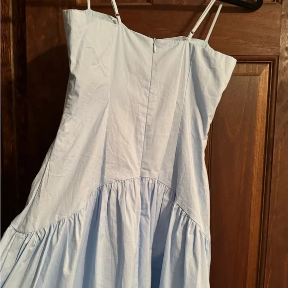 Peppermayo Yvette corset midi dress in blue NWT - Picture 6 of 6